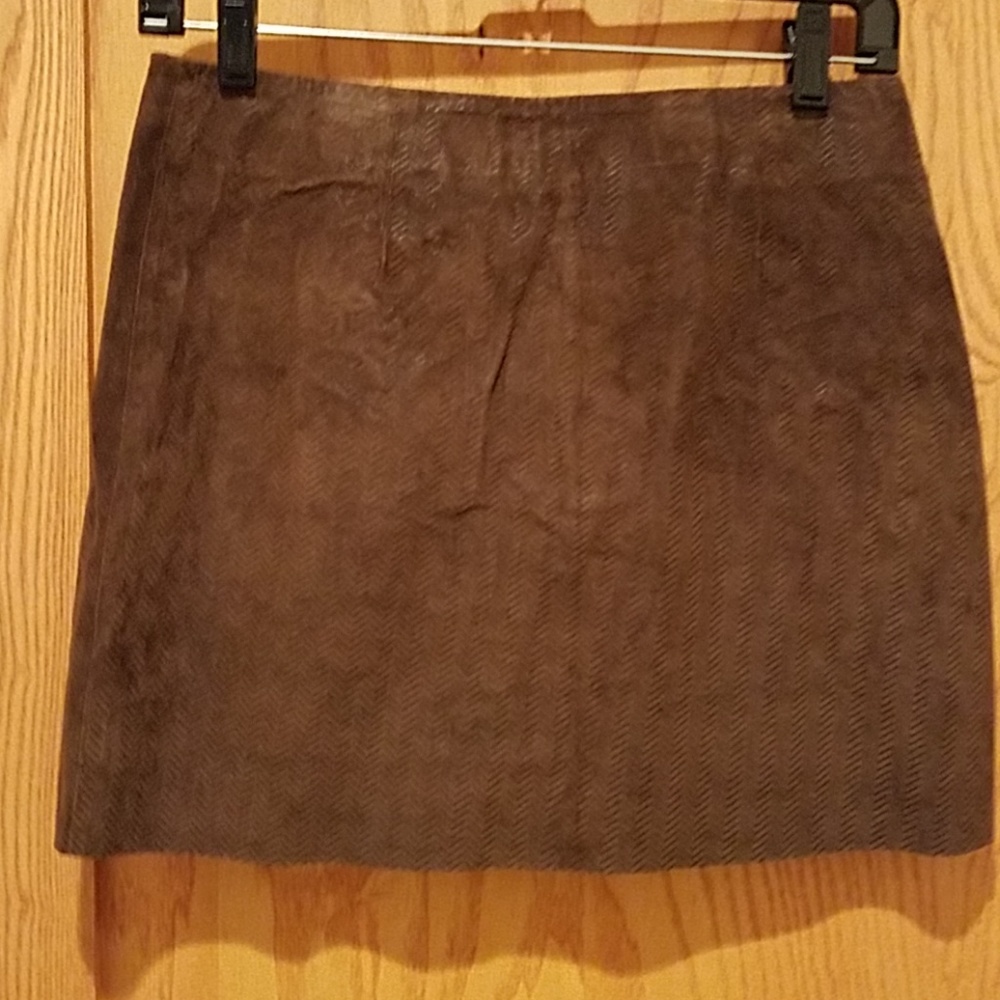 NWT SUEDE SKIRT MINI